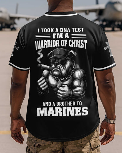 I Took A Dna Test I'm A Warrior Of Christ And A Brother To Marines Jersey