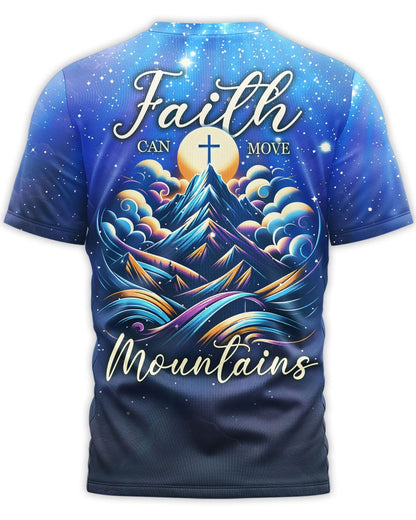 Faith Can Move Mountains All Over Print T-shirt