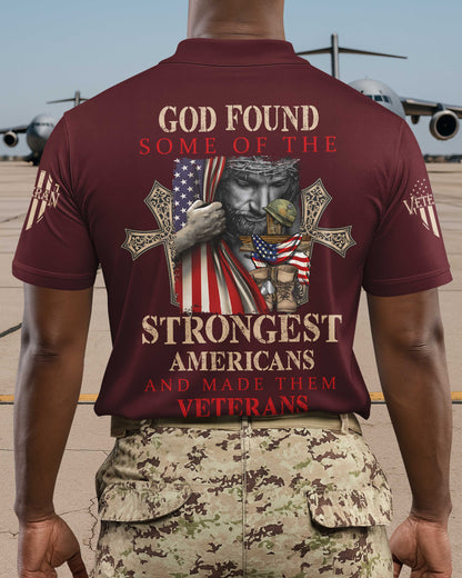 God Found Some Of The Strongest Americans And Made Them Veterans Polo