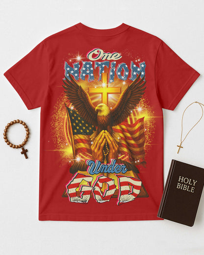 One Nation Under God All Over Print T-Shirt