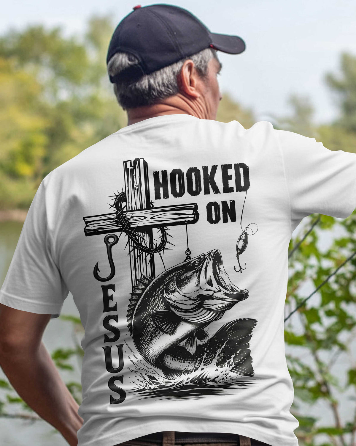 Hooked On Jesus T-Shirt