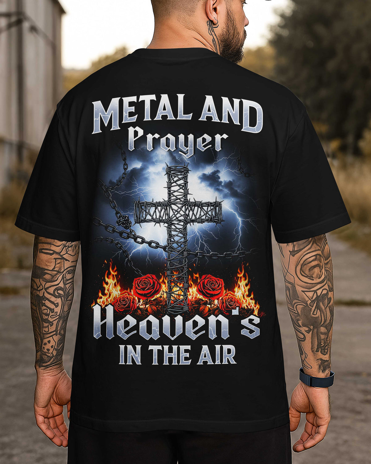 Metal And Prayer Heaven's In The Air T-Shirt
