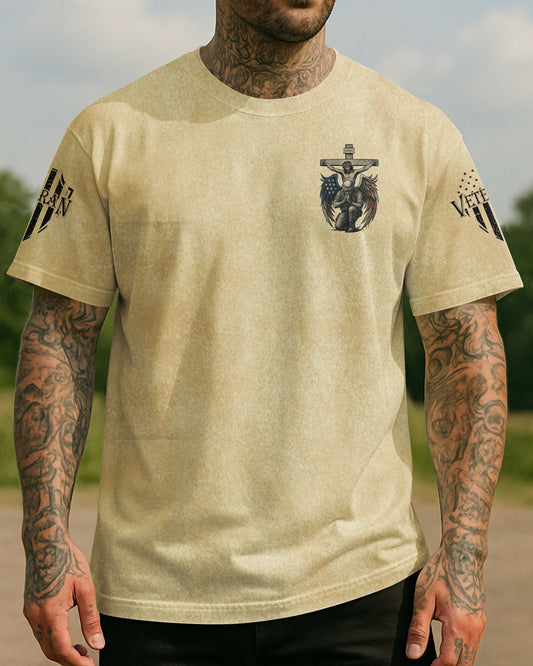 I Took A Dna Test God All Over Print T-Shirt