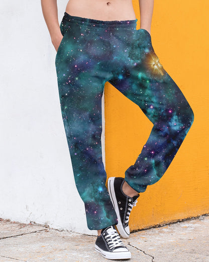 Whoever Drinks The Water I Give Them Will Never Thirst All Over Print Jogger Pants