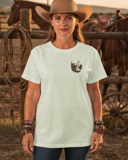I Ride With Faith He Leads My Trail T-Shirt