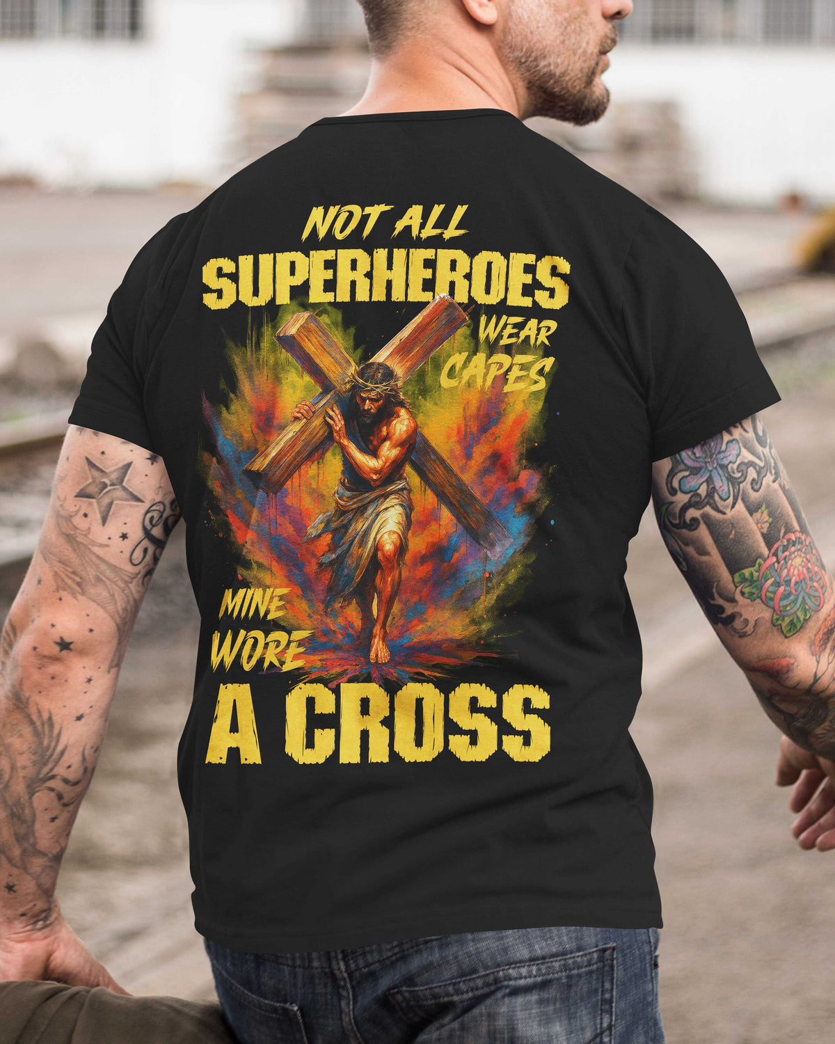 Not All Superheroes Wear Capes All Over Print T-Shirt