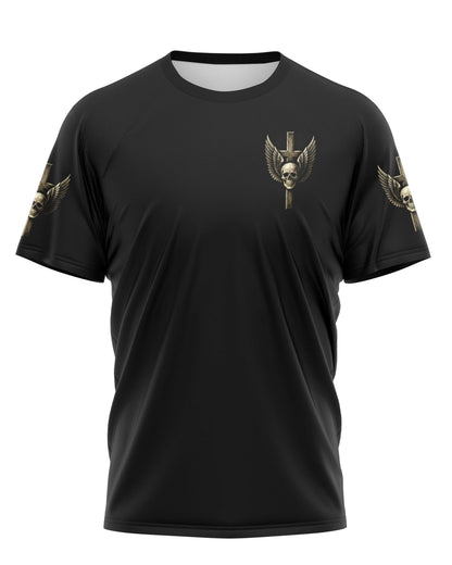 I Walk Through Hell With A Cross T-Shirt