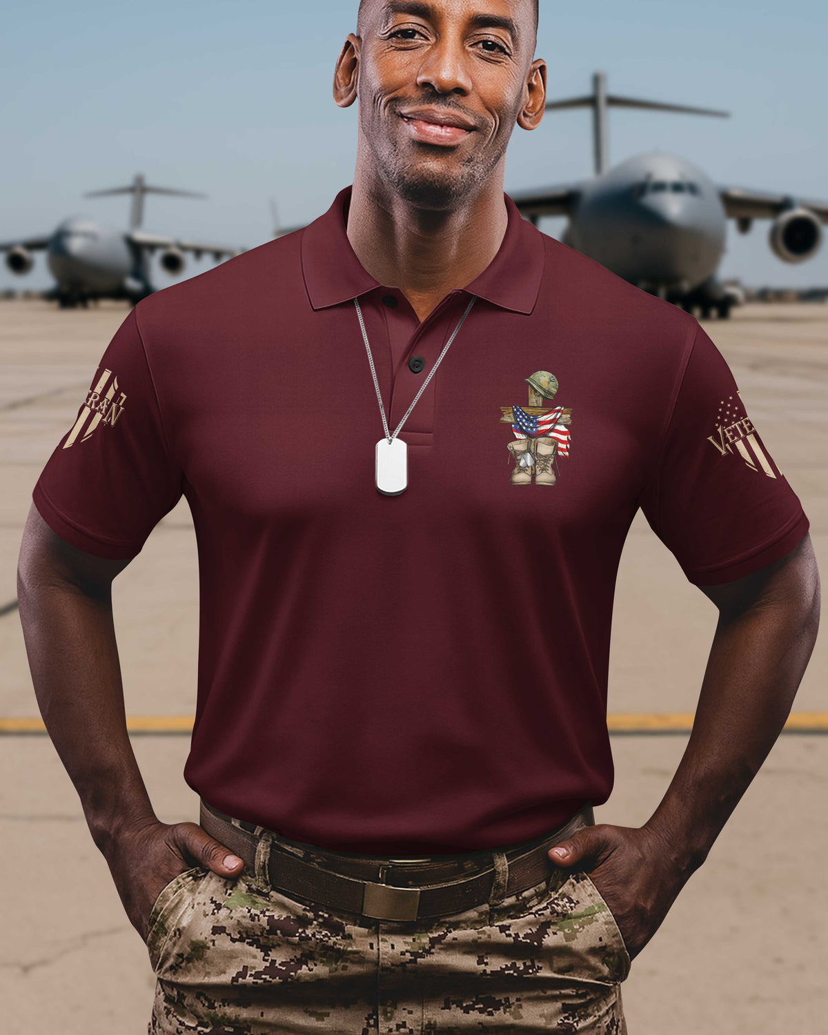 God Found Some Of The Strongest Americans And Made Them Veterans Polo