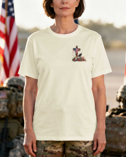 A Veteran In Service A Daughter Of Christ In Spirit T-Shirt