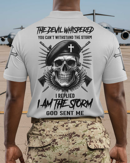 The Devil Whispered You Can't Withstand The Storm T-Shirt