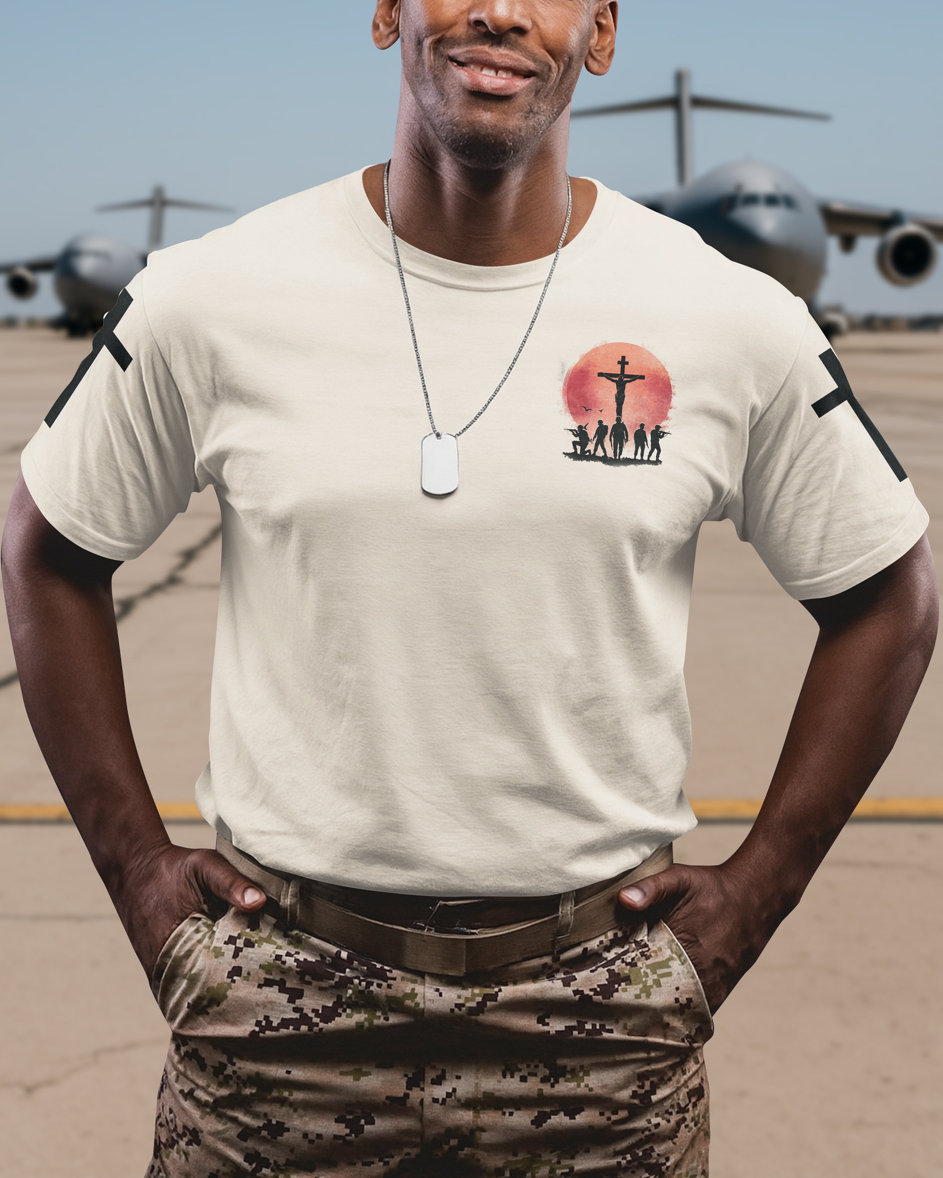 God Took The Strongest Americans And Made Them Veterans T-Shirt