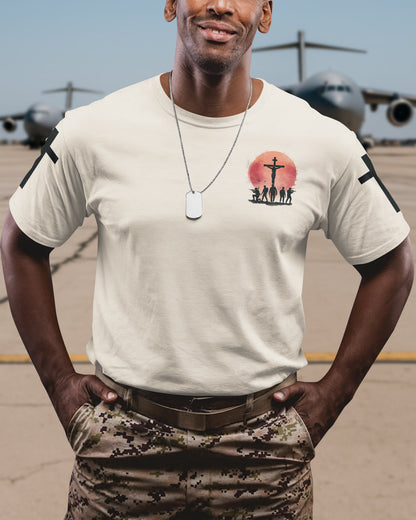 God Took The Strongest Americans And Made Them Veterans T-Shirt