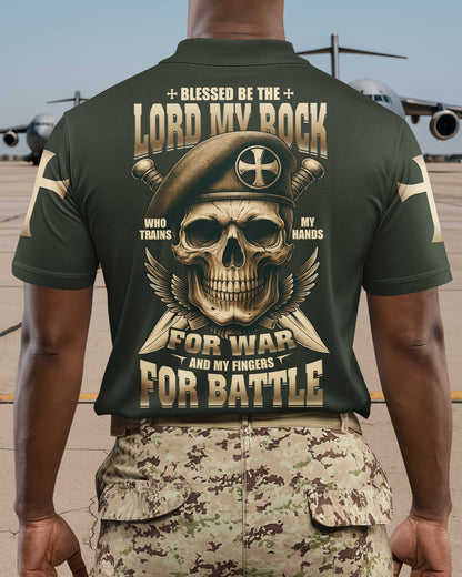 Blessed Be The Lord My Rock Polo