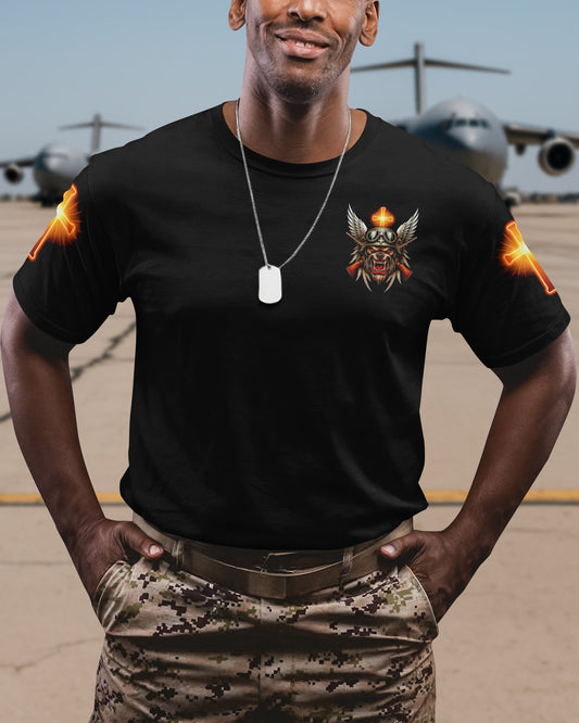 He Fought For His Country Now He Stands For His Faith T-Shirt