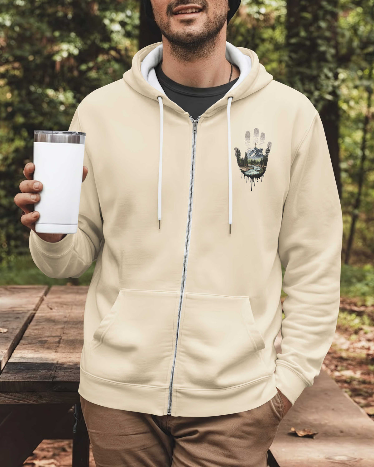 I'm A Hiker Of His Hills Zip Hoodie