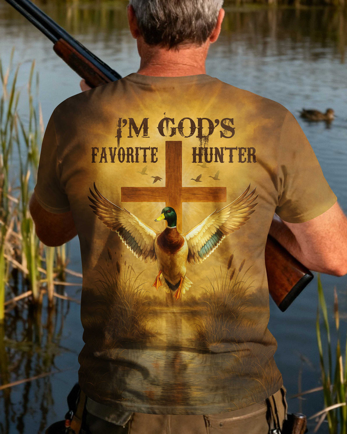 I'm God's Favorite Hunter T-Shirt