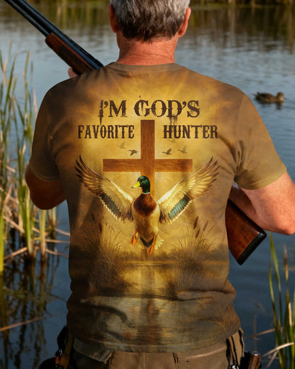 I'm God's Favorite Hunter T-Shirt