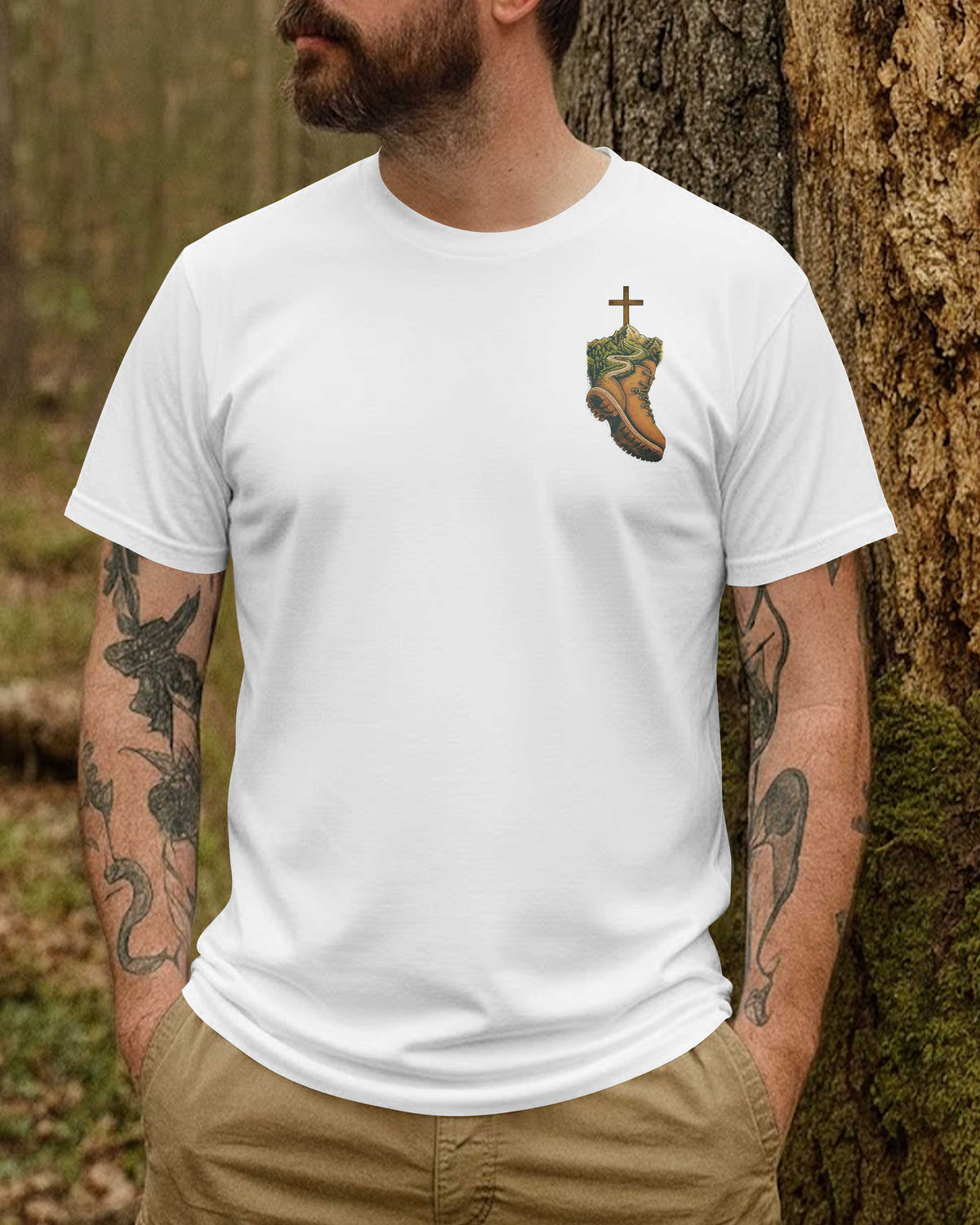 Hike I Pray And I Trust God T-Shirt
