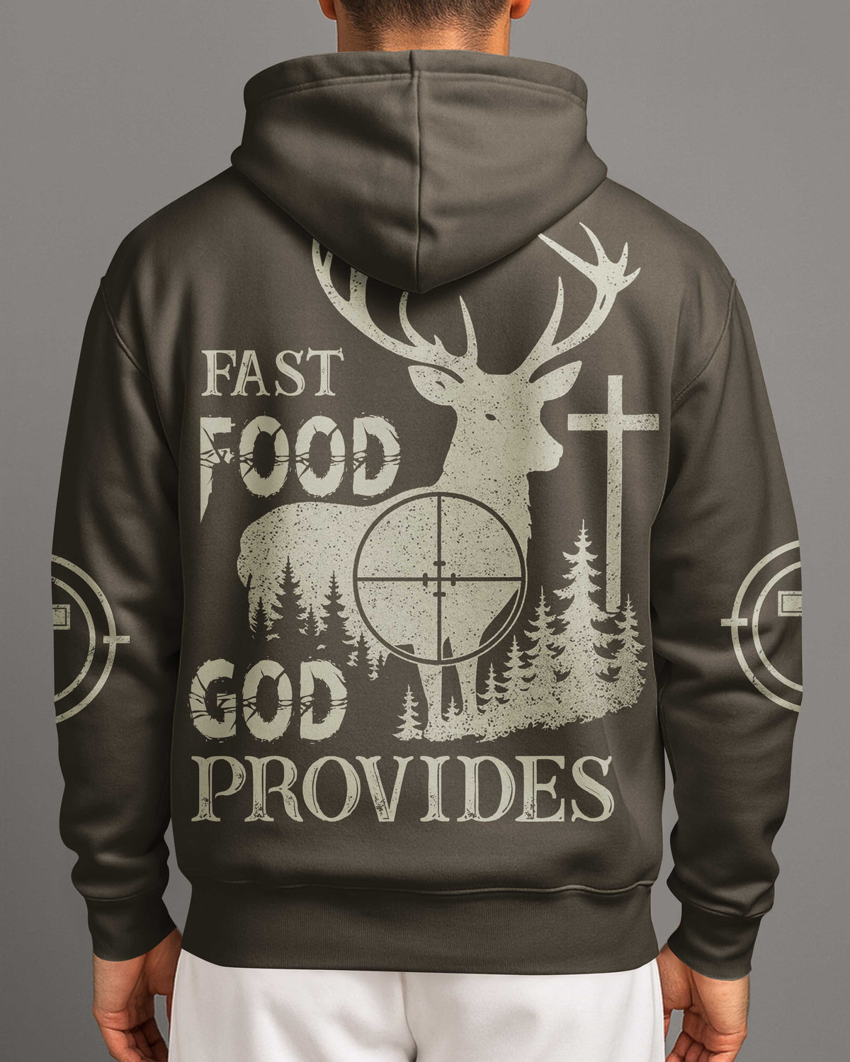 Fast Food God Provides T-Shirt