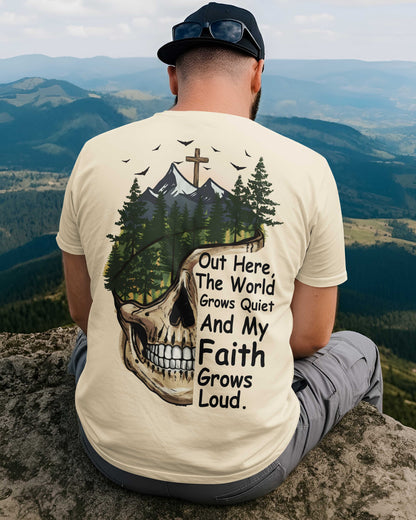 Out Here The World Grows Quiet T-Shirt
