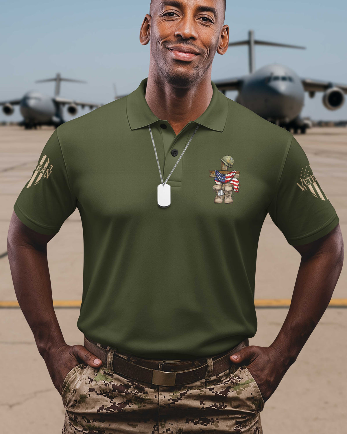 God Found Some Of The Strongest Americans And Made Them Veterans Polo