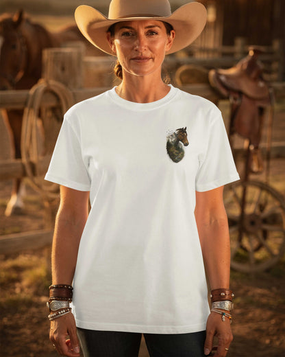 Not All Who Wander Ride Alone I'm Following God's Trail T-Shirt