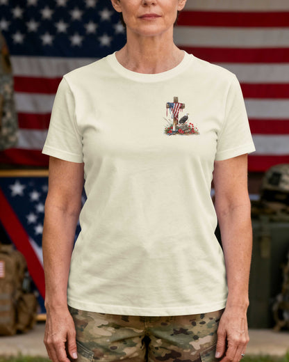 A Veteran In Service A Daughter Of Christ In Spirit T-Shirt