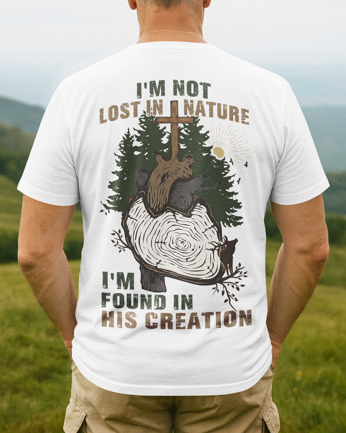 I'm Not Lost In Nature T-Shirt