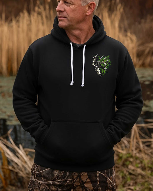 The Woods Test Me But The Word Strengthens Me All Over Print Hoodie
