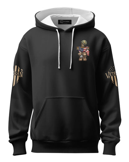 God Found Some Of The Strongest Americans And Made Them Veterans Hoodie