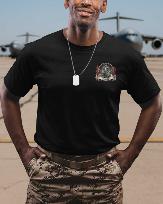 Once A Soldier By Duty Now A Warrior By Faith My Mission Never Ends T-Shirt