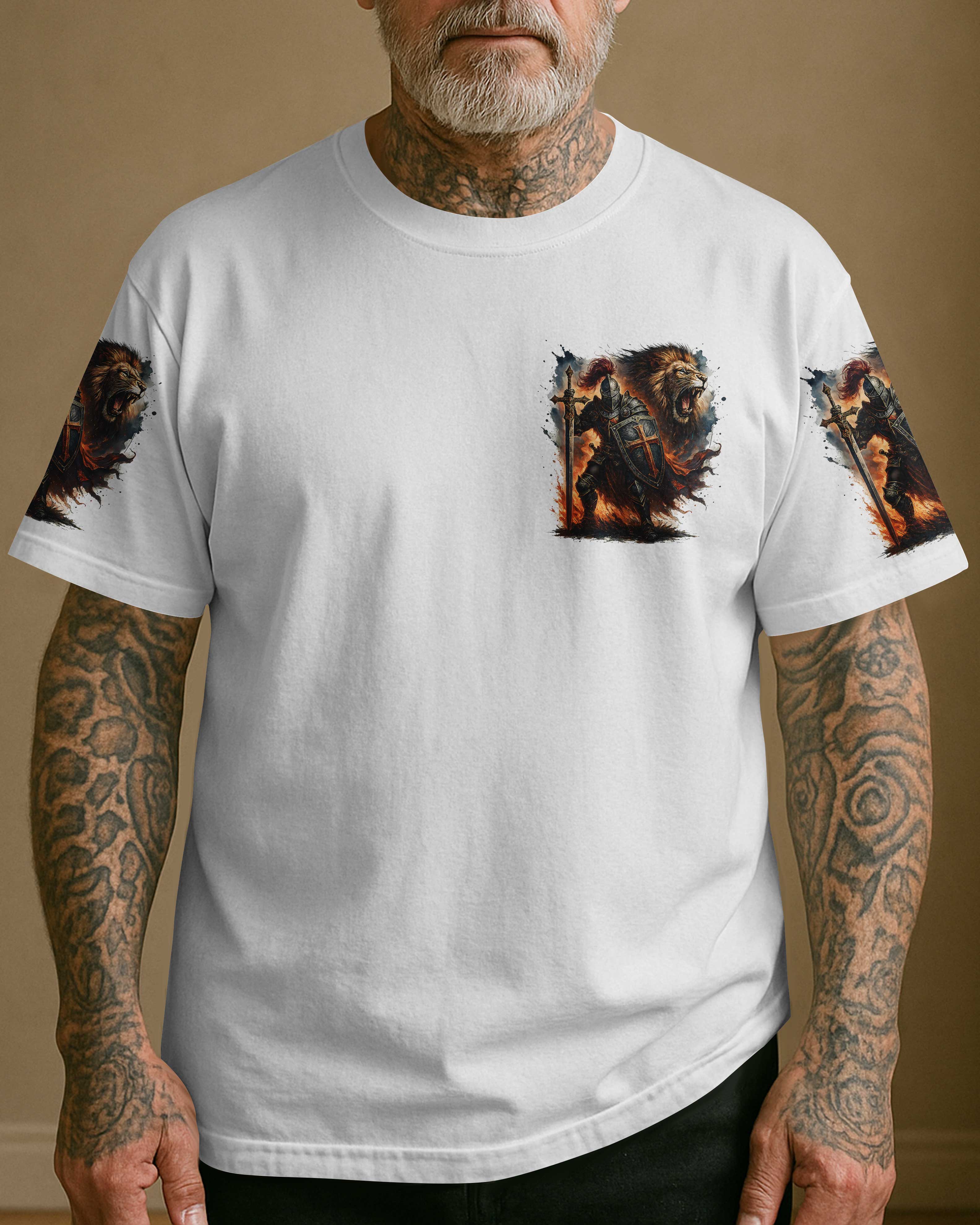 I'm A Warrior Of God All Over Print T-Shirt
