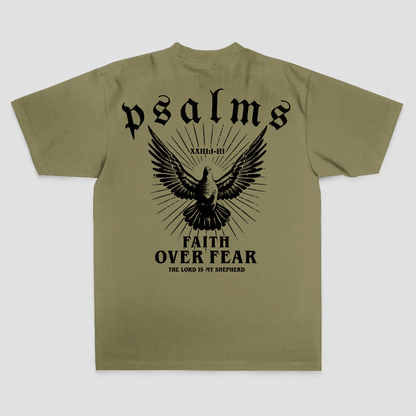 Faith Over Fear Printed Men's T-shirt