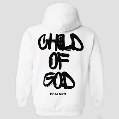 Child Of God Psalm 23 Printed Men's Hoodie