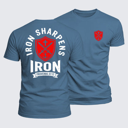 Luxe Mercerized Cotton Tee - Iron Sharpens Iron