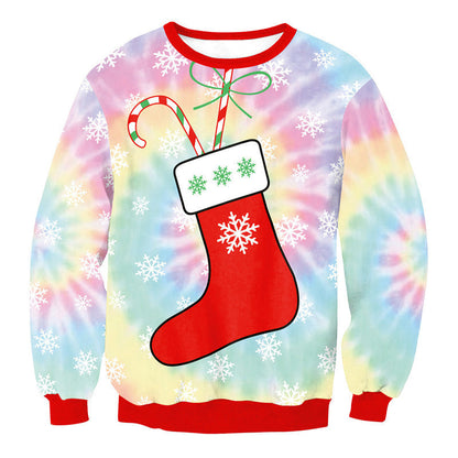 Unisex 3D Printed Christmas Sweatshirt