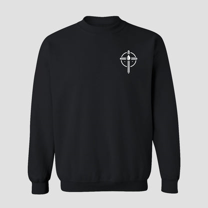 Faith Over Fear Printed Men's Sweatshirt