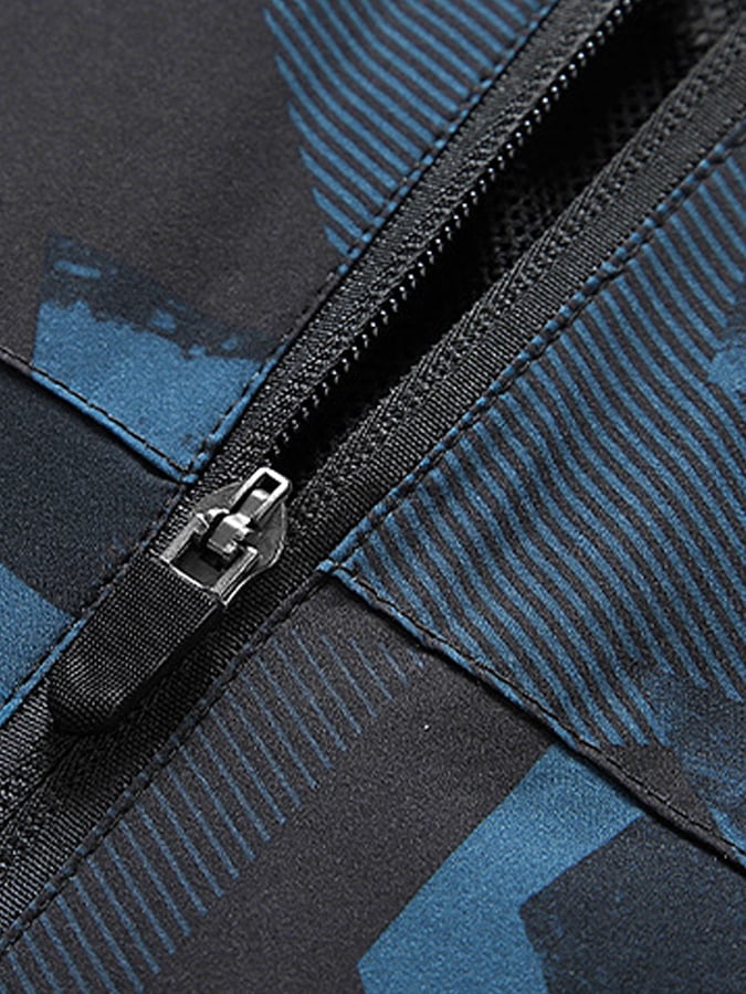 Men'S Breathable Waterproof And Windproof Outdoor Hooded Casual Jacket