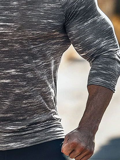 Men's Outdoor Sun Protection Breathable Cool Hooded Sun Protection Long Sleeve Top