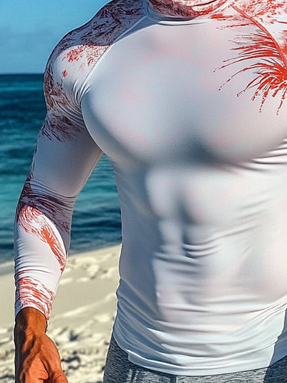 Men's Outdoor Sun Protection Breathable Cool Hooded Sun Protection Long Sleeve Top