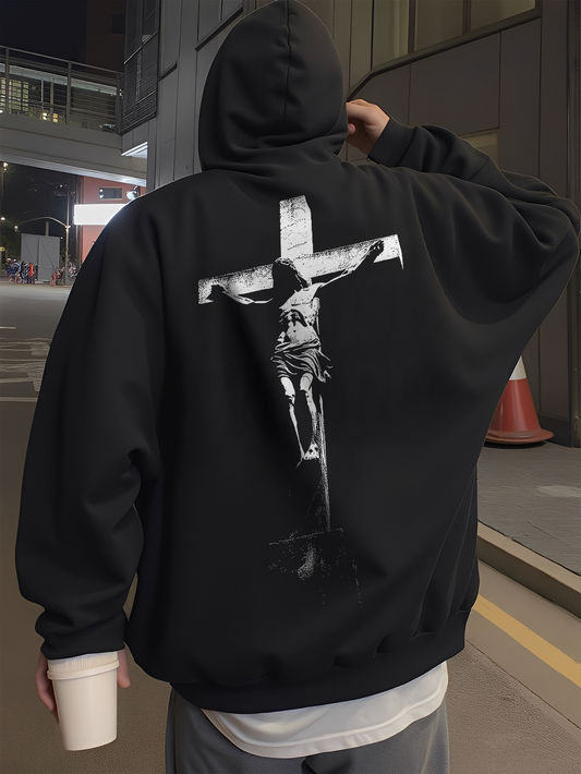 Good Friday Printed Men's Hoodie