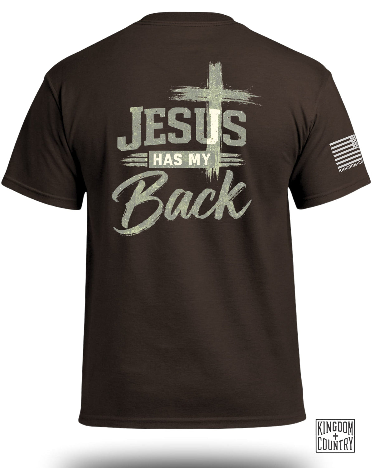 Jesus Has My Back Christian T-Shirt