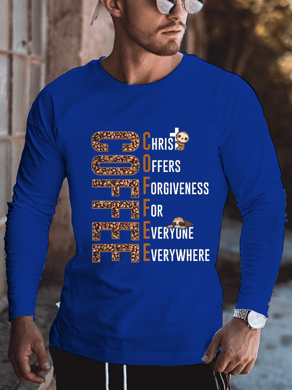 Christ Offers Forgiveness For Everyone Everywhere Long Sleeve T-Shirt