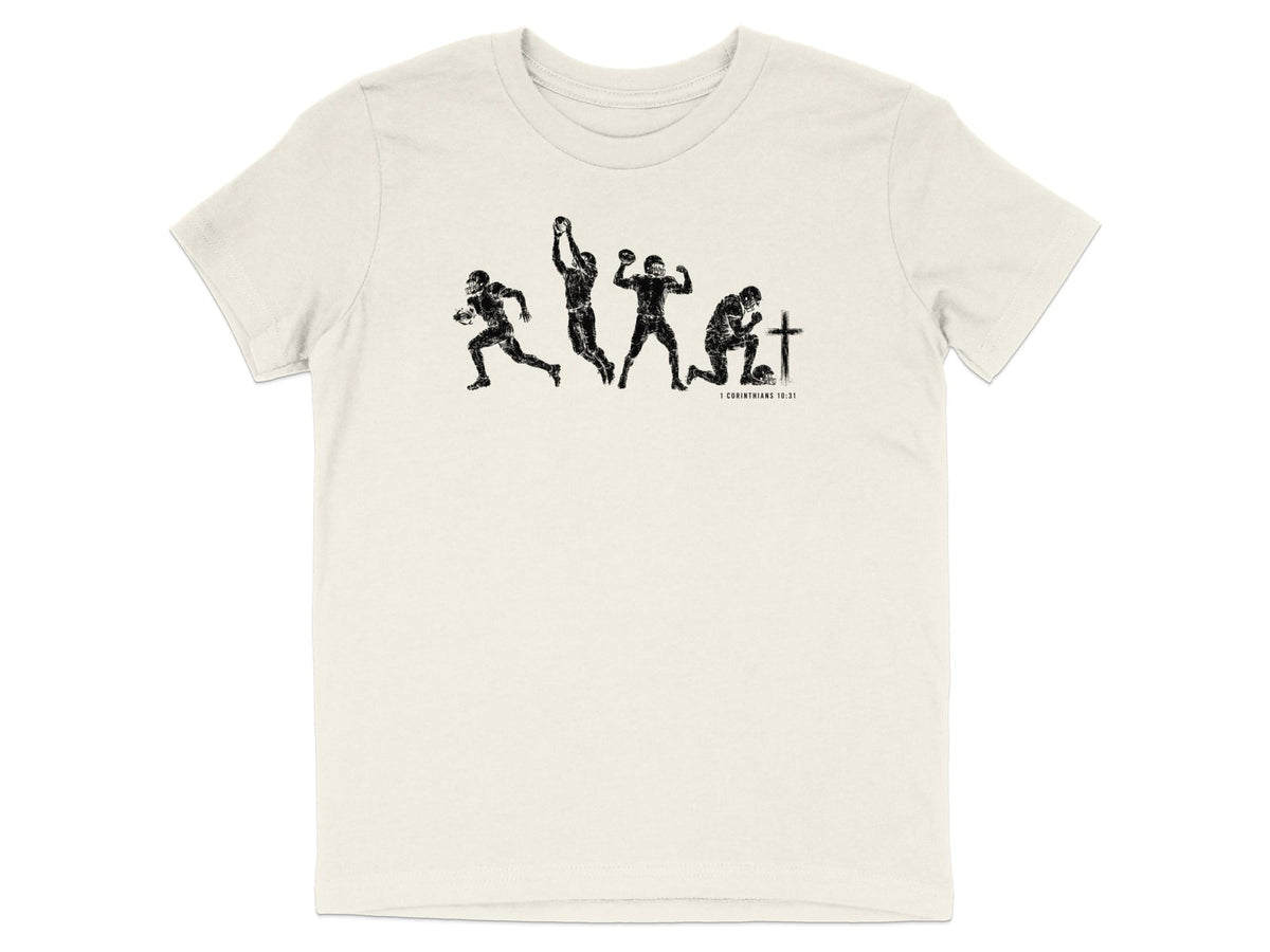 Football Faith Journey Youth T-Shirt