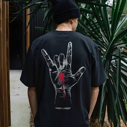First Loved Printed Men's T-shirt