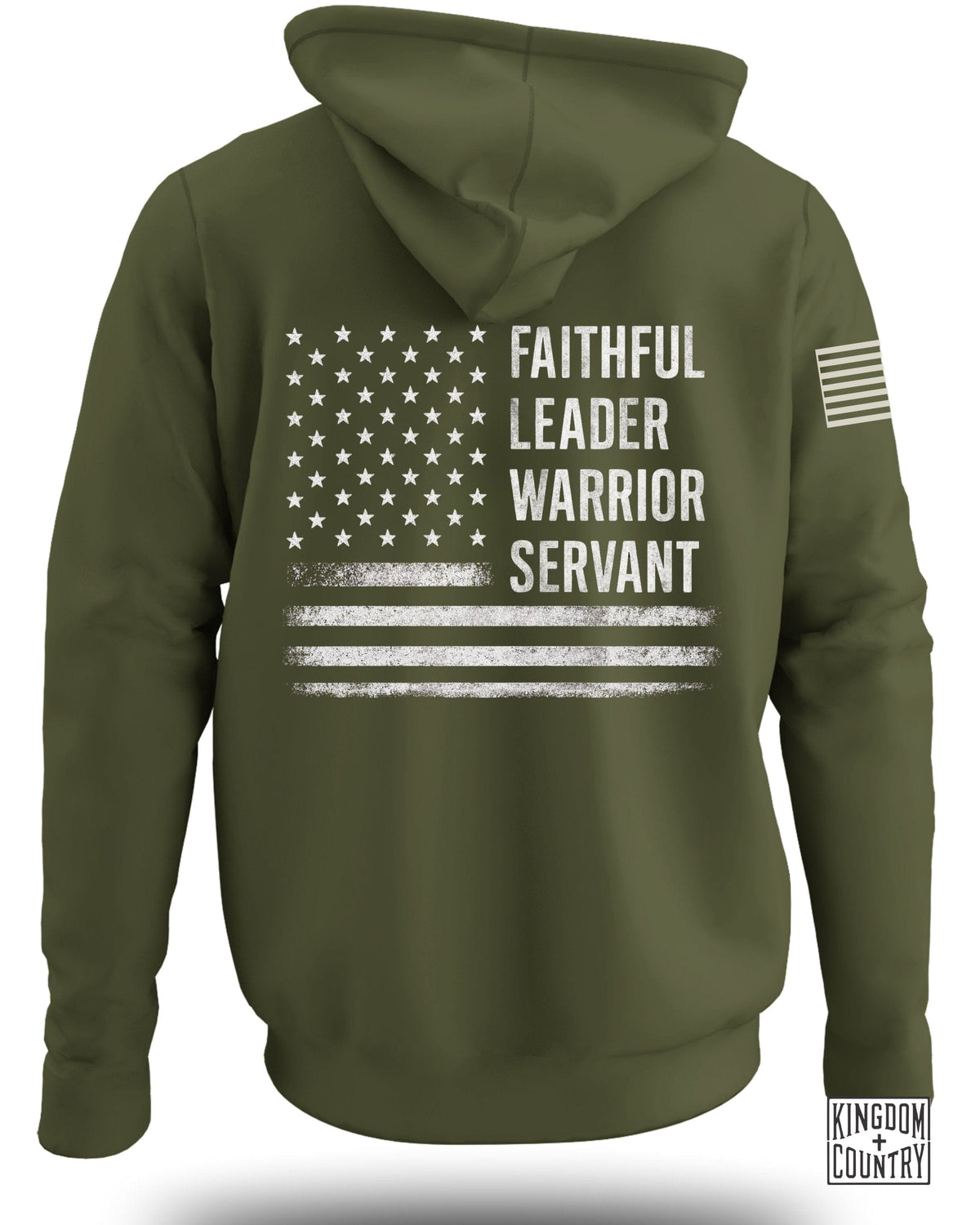 Faithful Leader Warrior Servant Hoodie