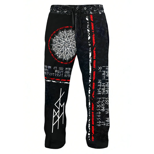 Unisex Printed Casual Pants