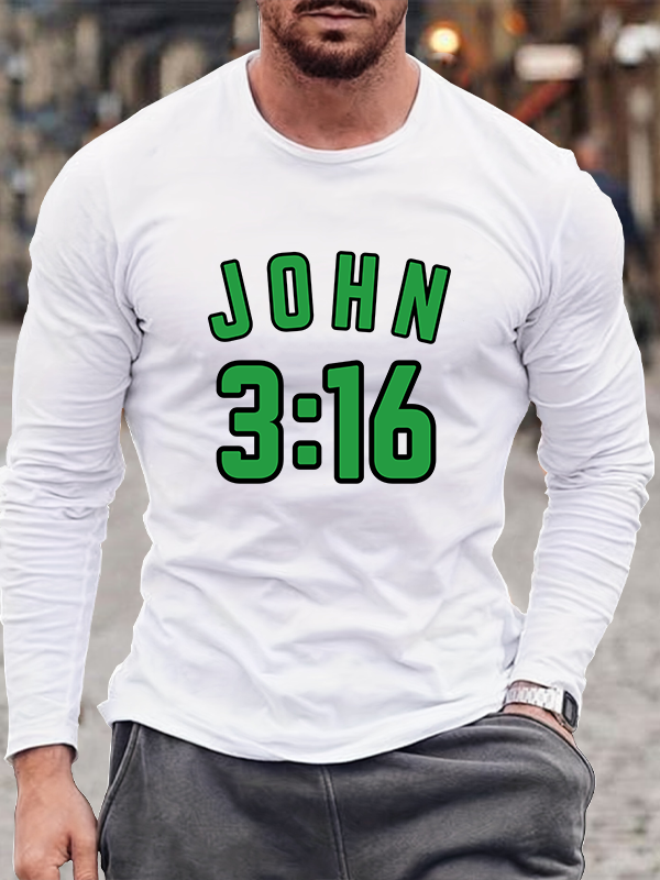 John 3:16 Long Sleeve T-Shirt