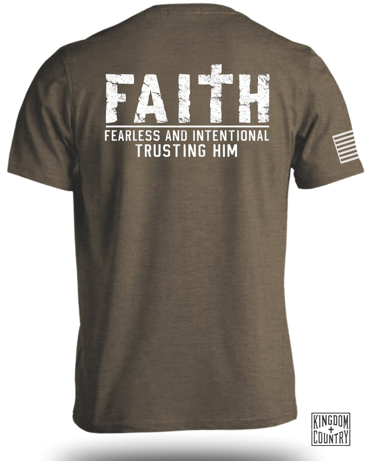 Faith Fearless & Intentional Trusting Him T-Shirt