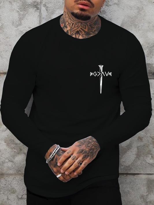 God Is Greater Than Your Highs and Lows Cotton Long Sleeve T-Shirt